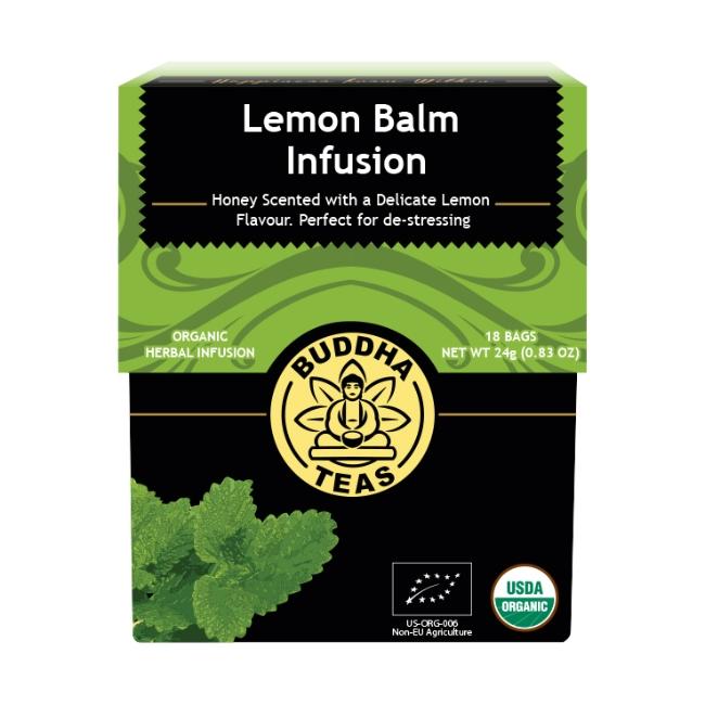 Organic Lemon Balm Infusion 24g (18 tea bags)